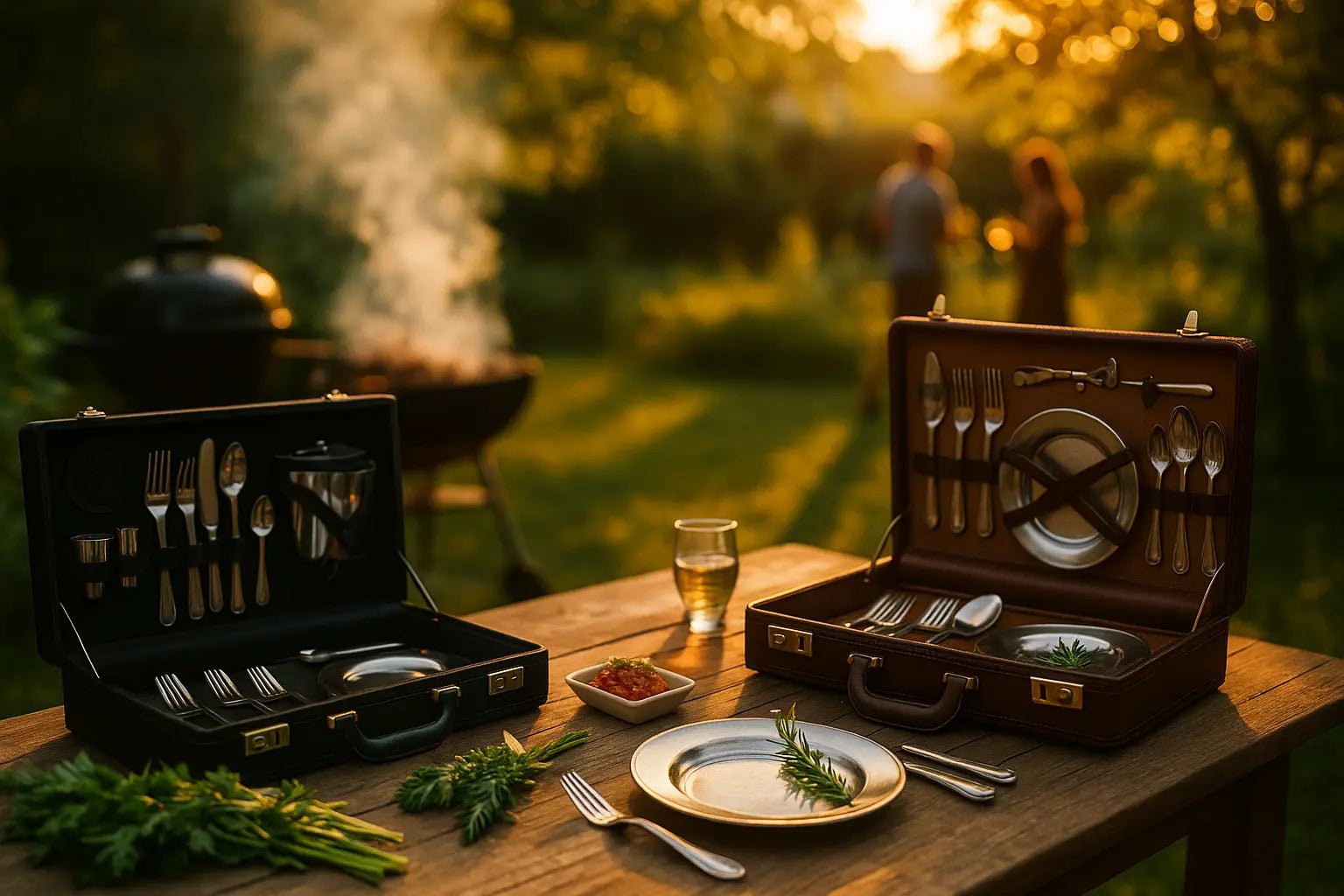 Wie bleibt Silberbesteck & Silbergeschirr beim BBQ glänzend? - Premium Geschenkideen