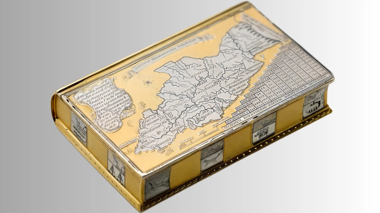 Zeitreise in Silber: Historische Tabakdose mit Niello - Premium Geschenkideen