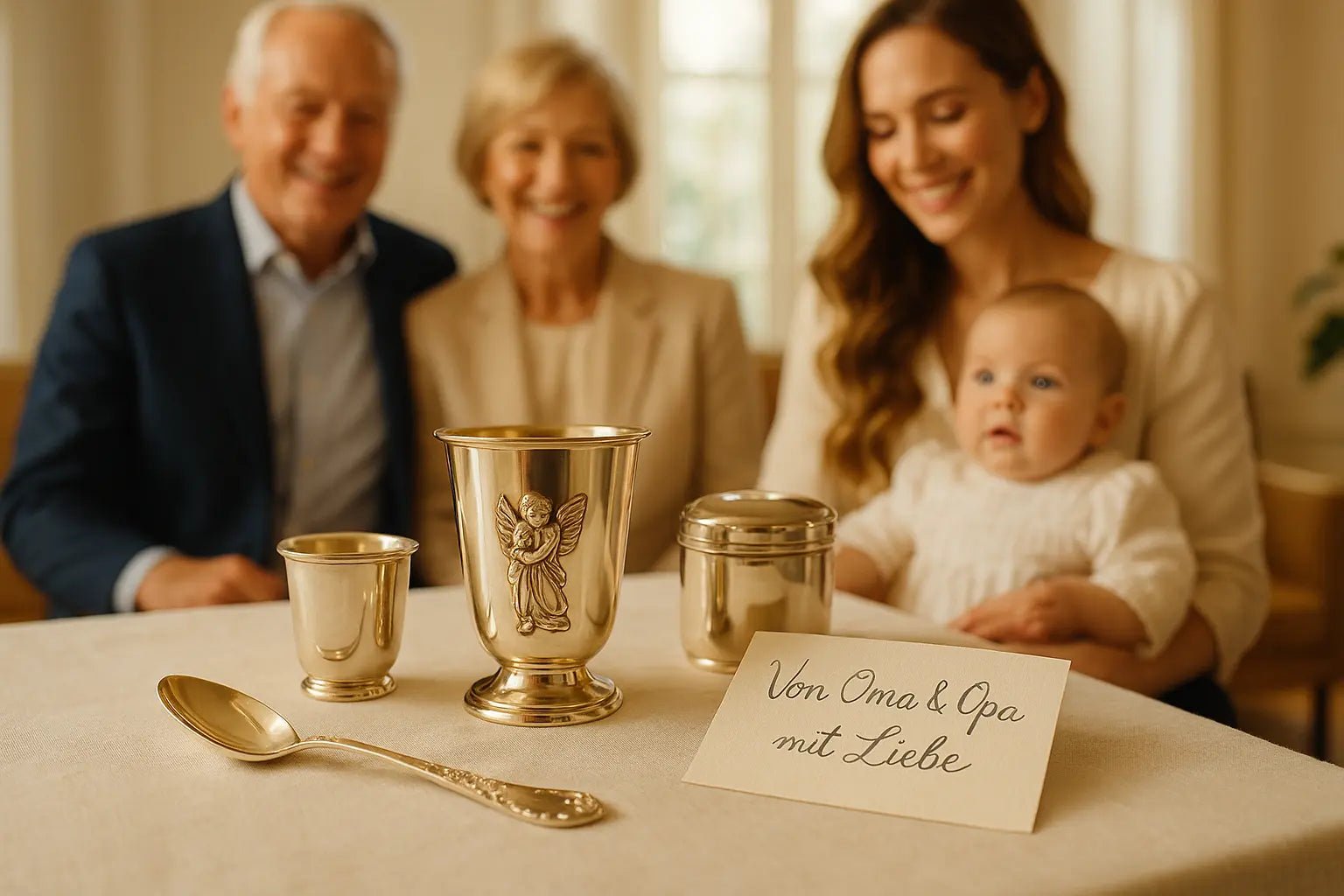 Was schenkt man zur Taufe als Großeltern? - Premium Geschenkideen