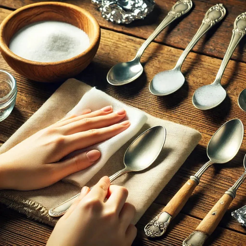 Silberlöffel pflegen: Tipps für 925 Sterling Silber und Niello