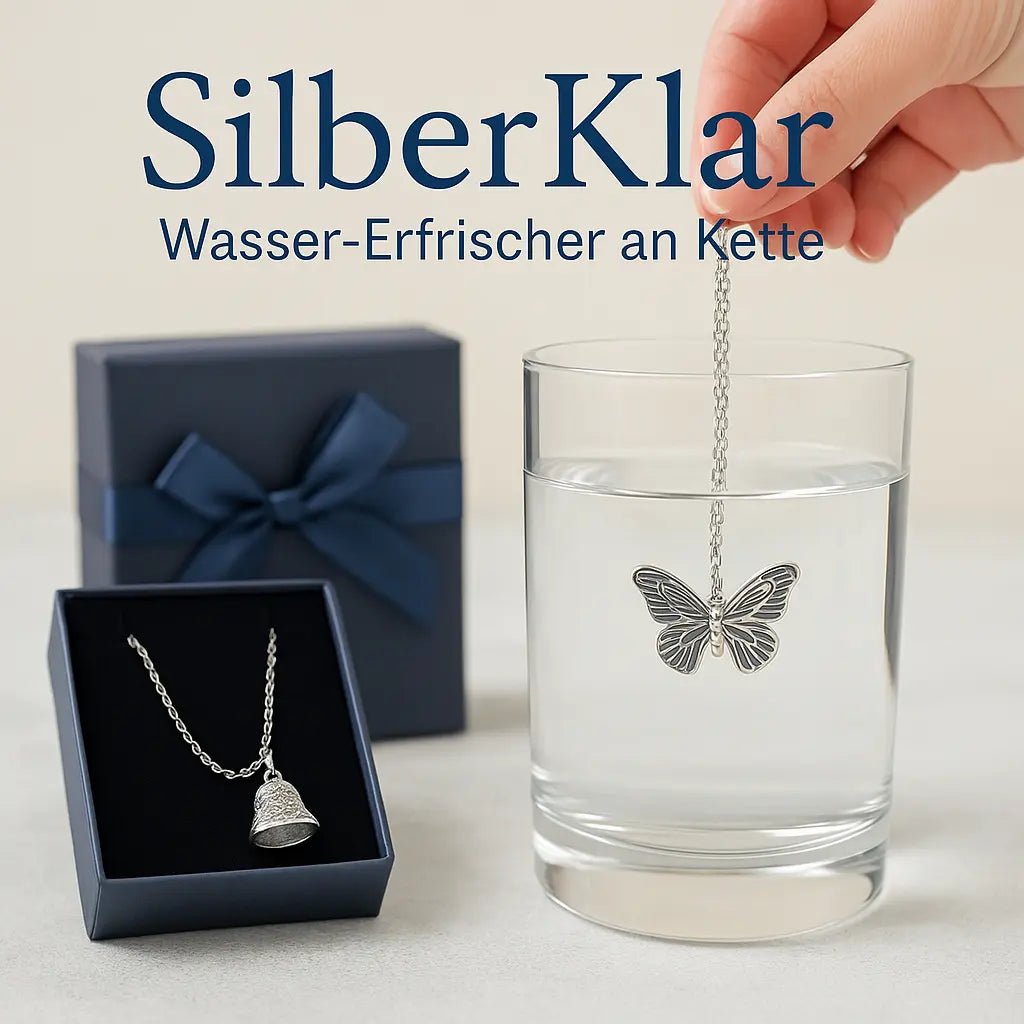 SilberKlar Wasser-Erfrischer an Kette - Premium Geschenkideen