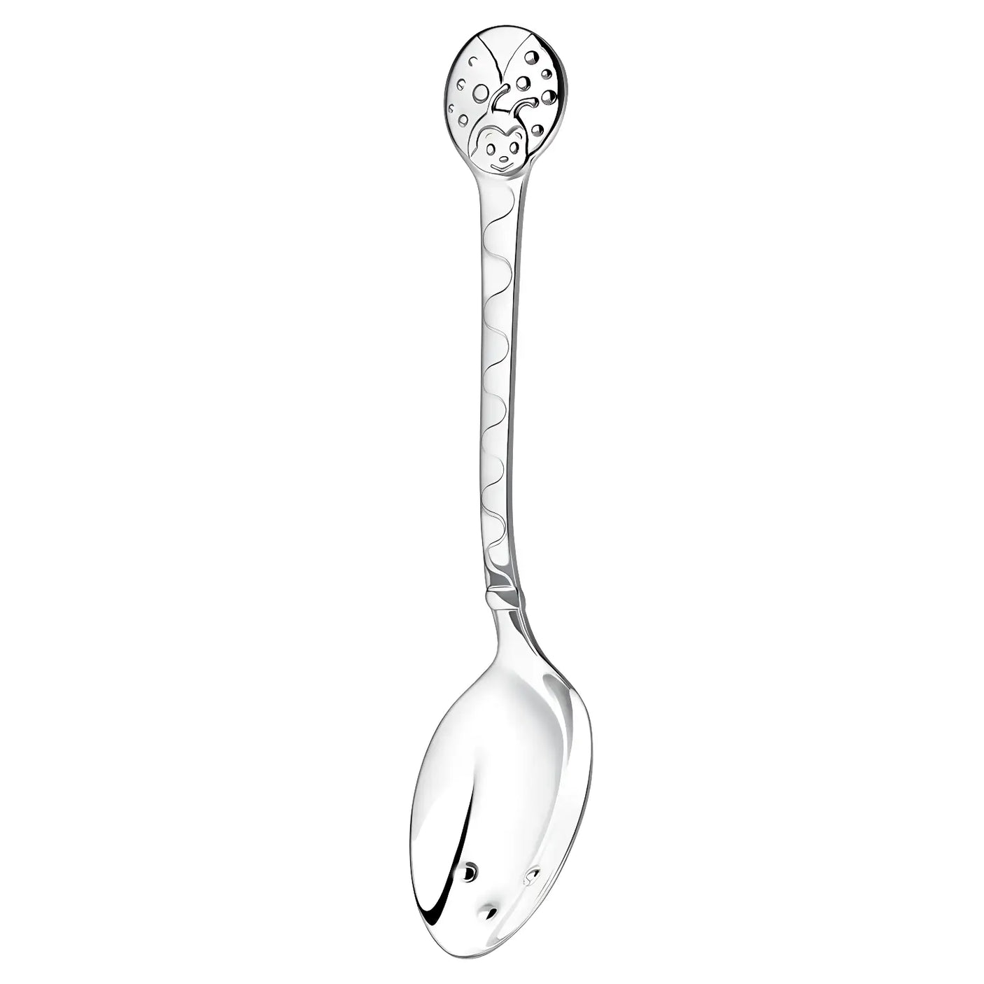 Babylöffel 925 Silber – Marienkäfer