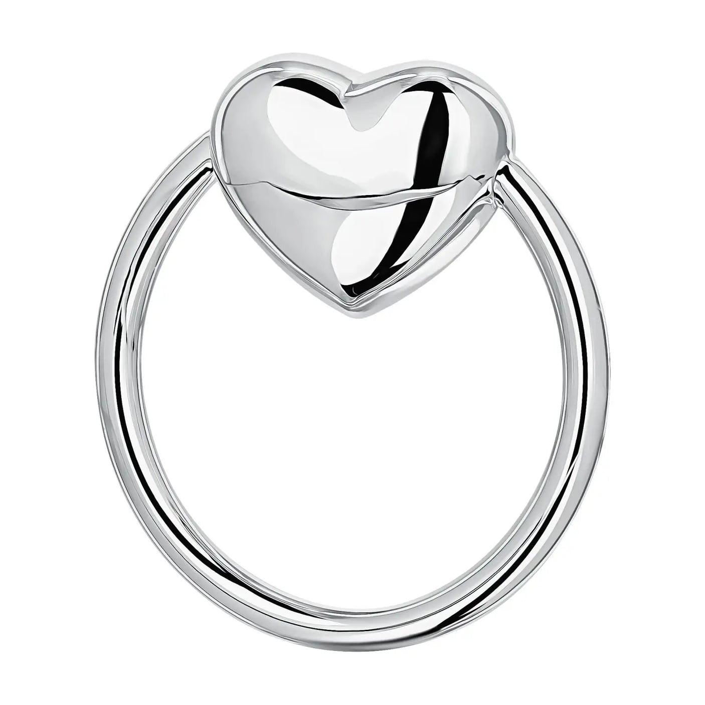 Babyrassel 925 Sterling Silber im Herzdesign – Geschenk zur Geburt und zur Taufe.