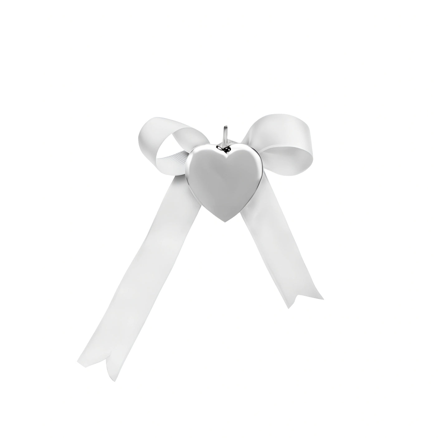 Babyrassel Anhänger 925 Silber Herz