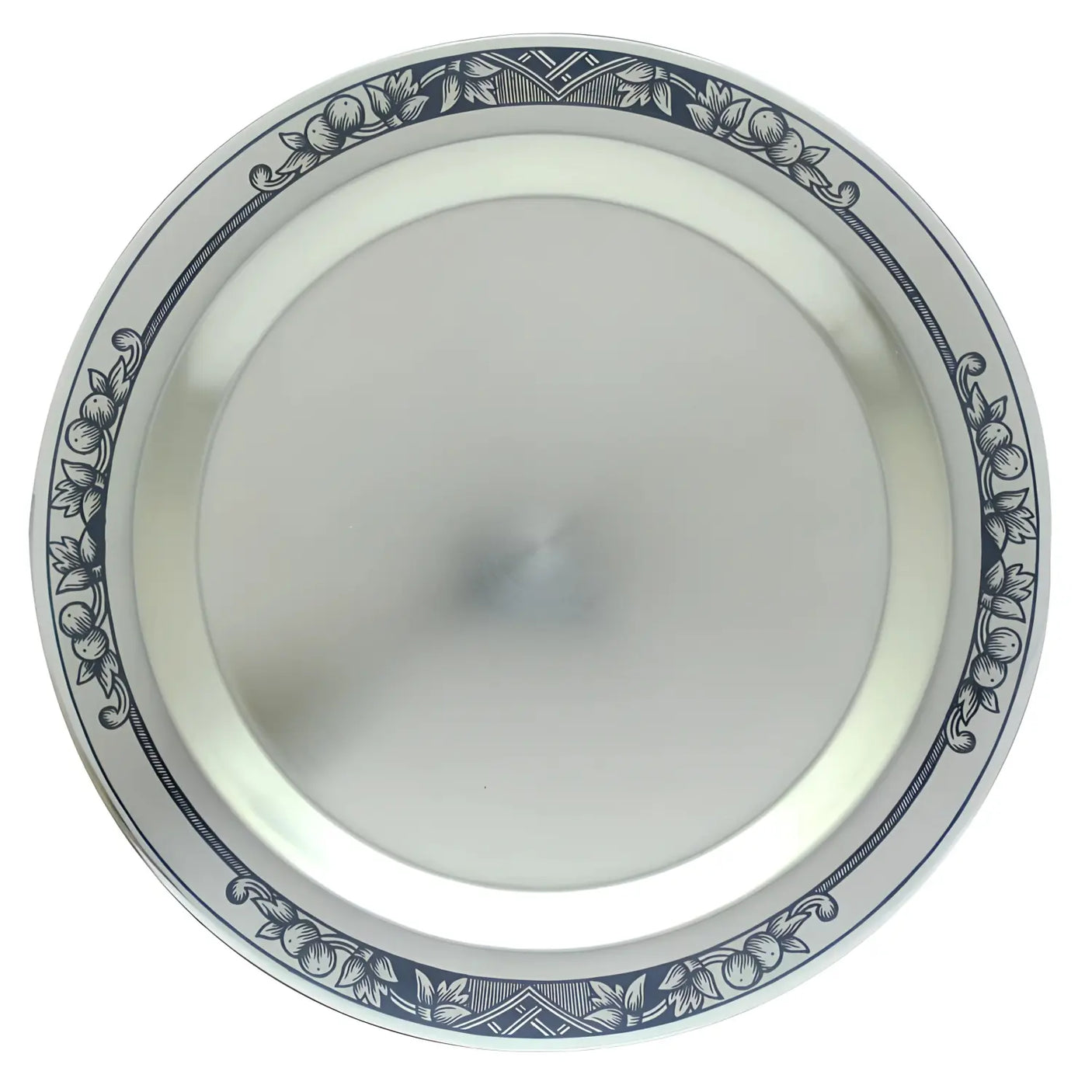Dessertteller 925 Silber – Silberteller Jagd - Kollektion mit Niello