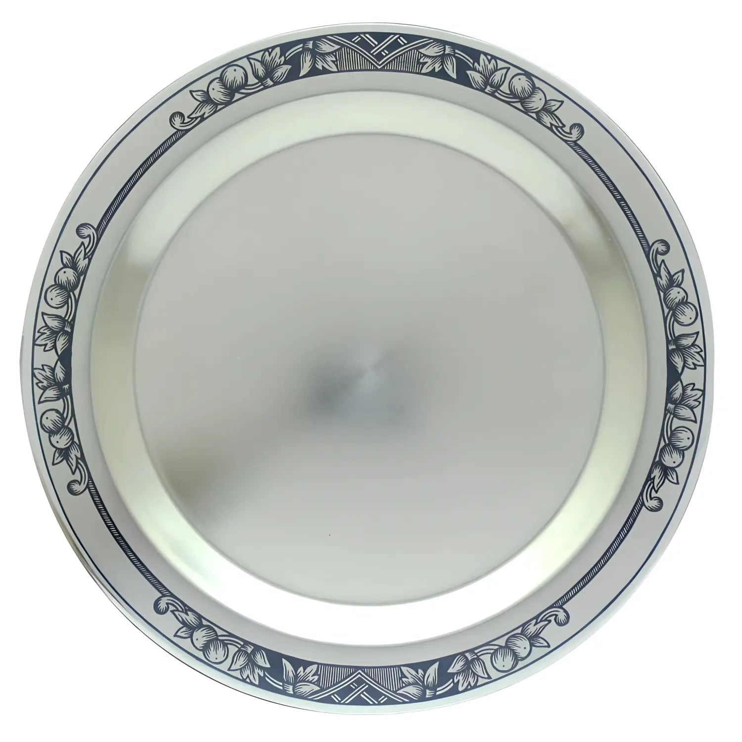 Dessertteller 925 Silber – Silberteller Jagd - Kollektion mit Niello