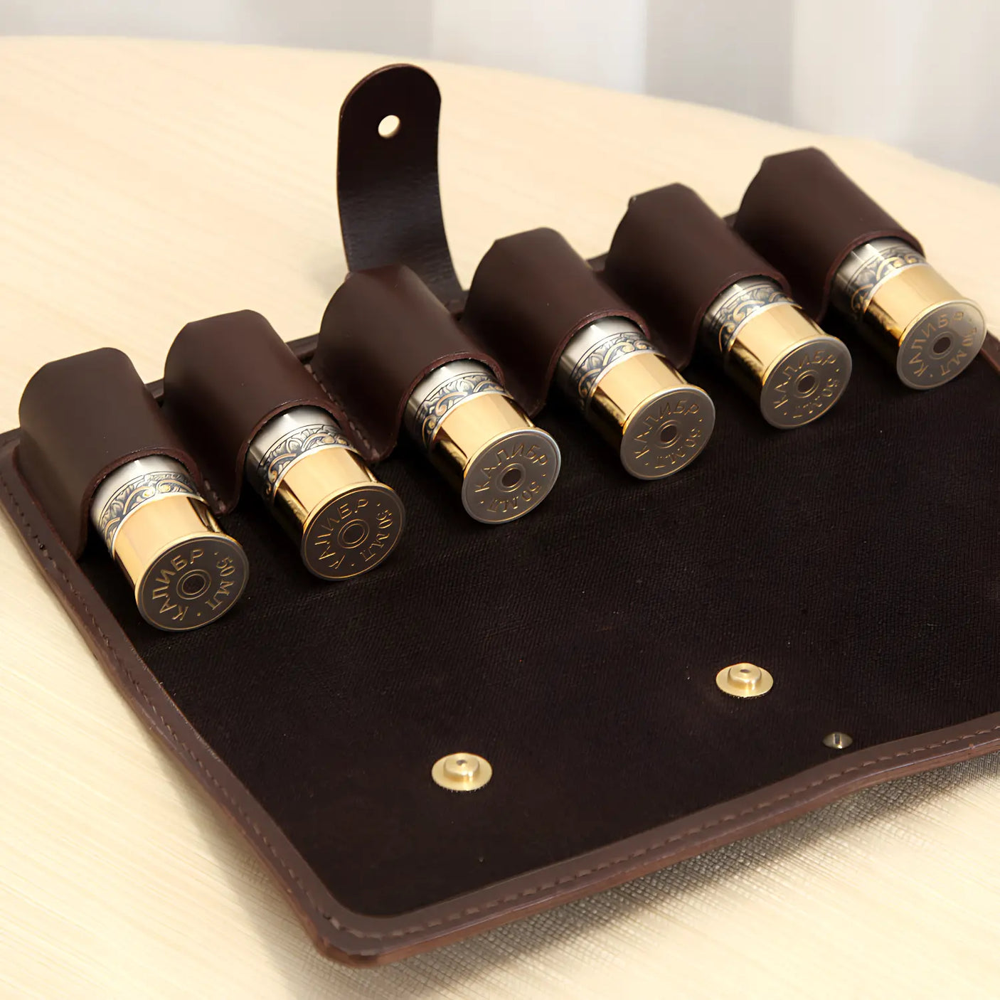 Patronen - Etui „Kaliber 50“ – Exklusives Geschenkset für Männer