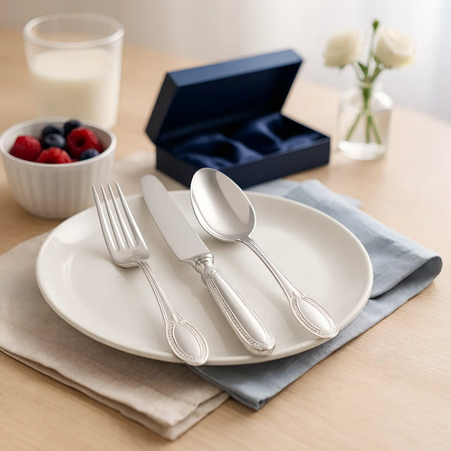 Kinderbesteck 925 Silber Imperator – 3 - teiliges Set