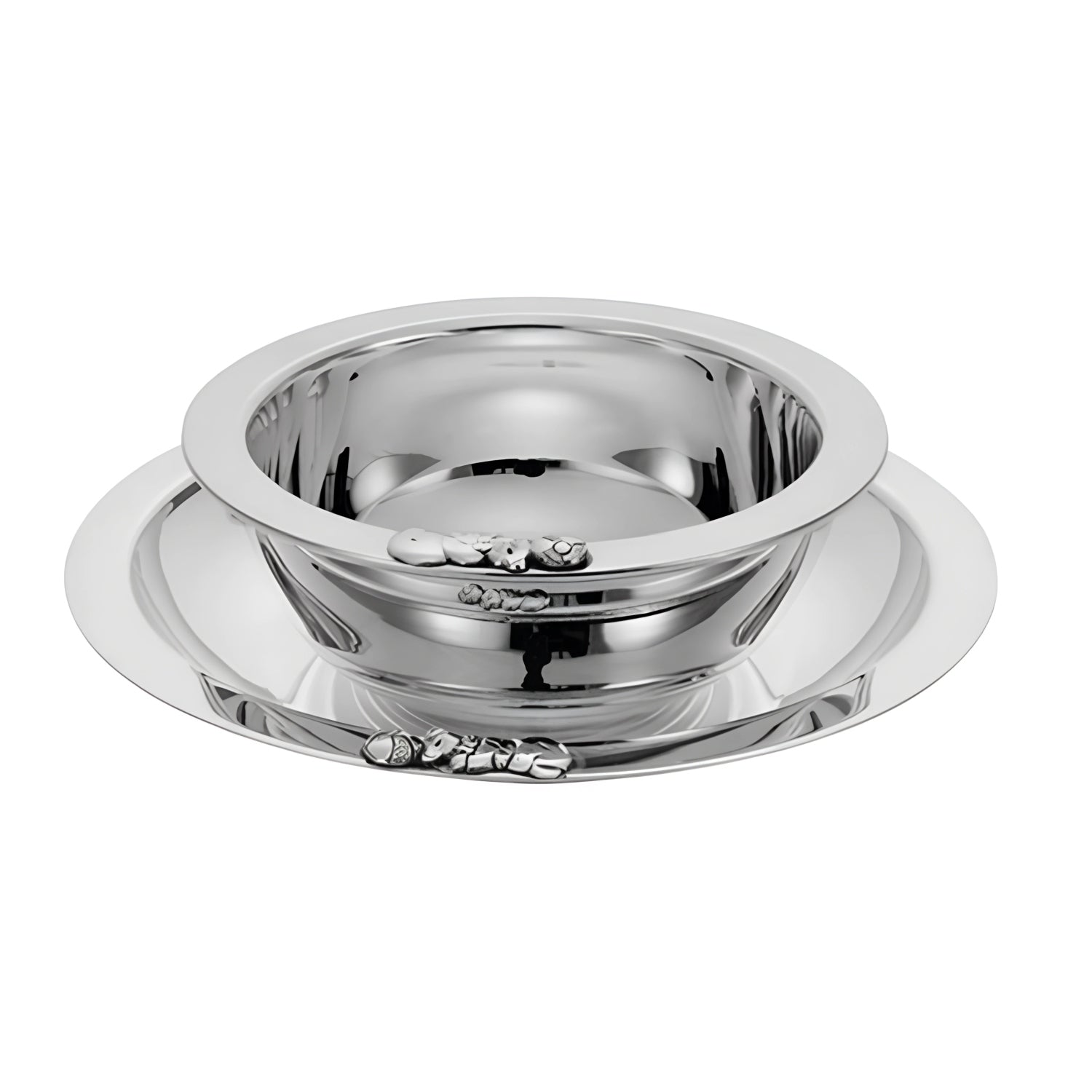 Children's tableware set 925 silver bear with ball