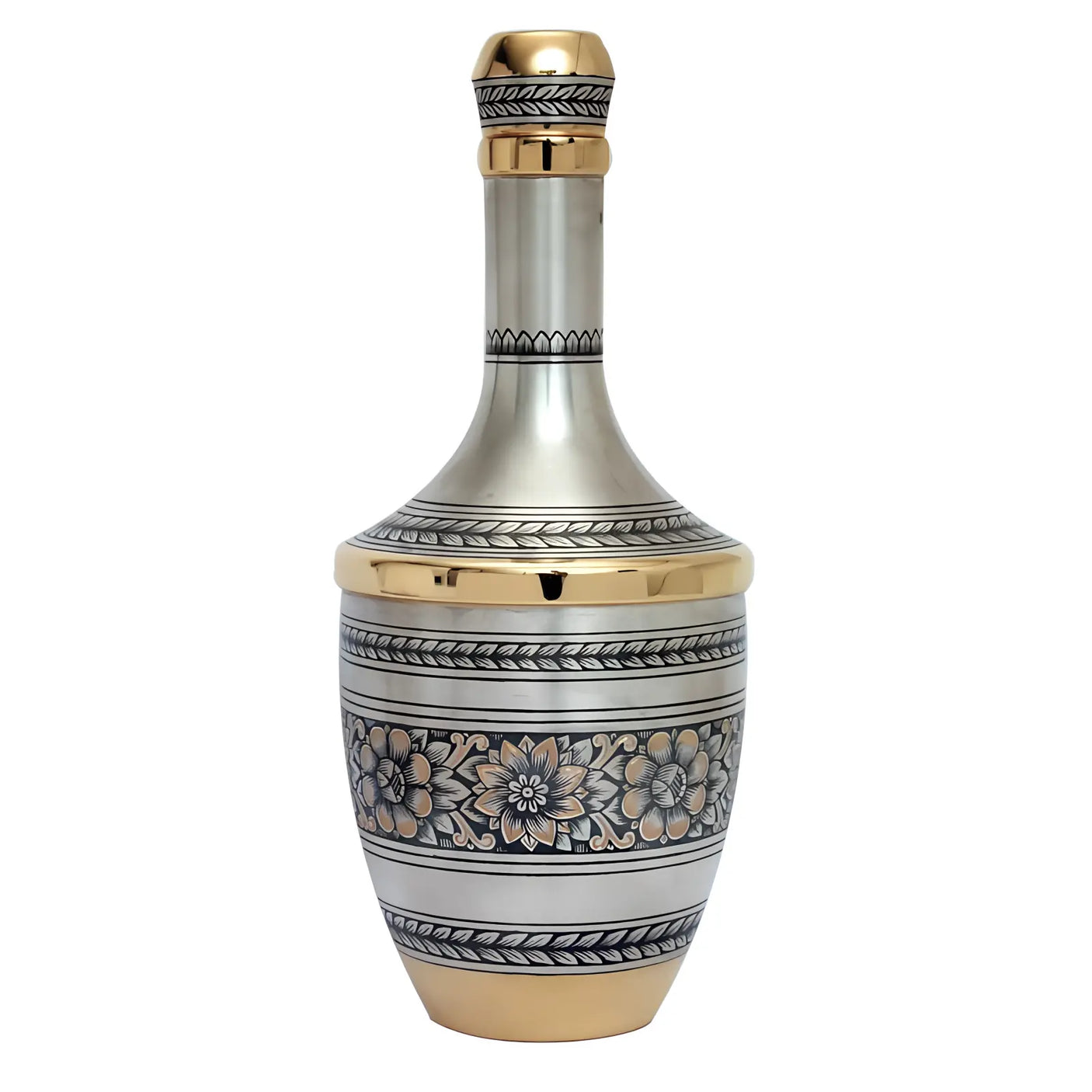 Schnapskaraffe 925 Silber vergoldet Opulence 300 ml