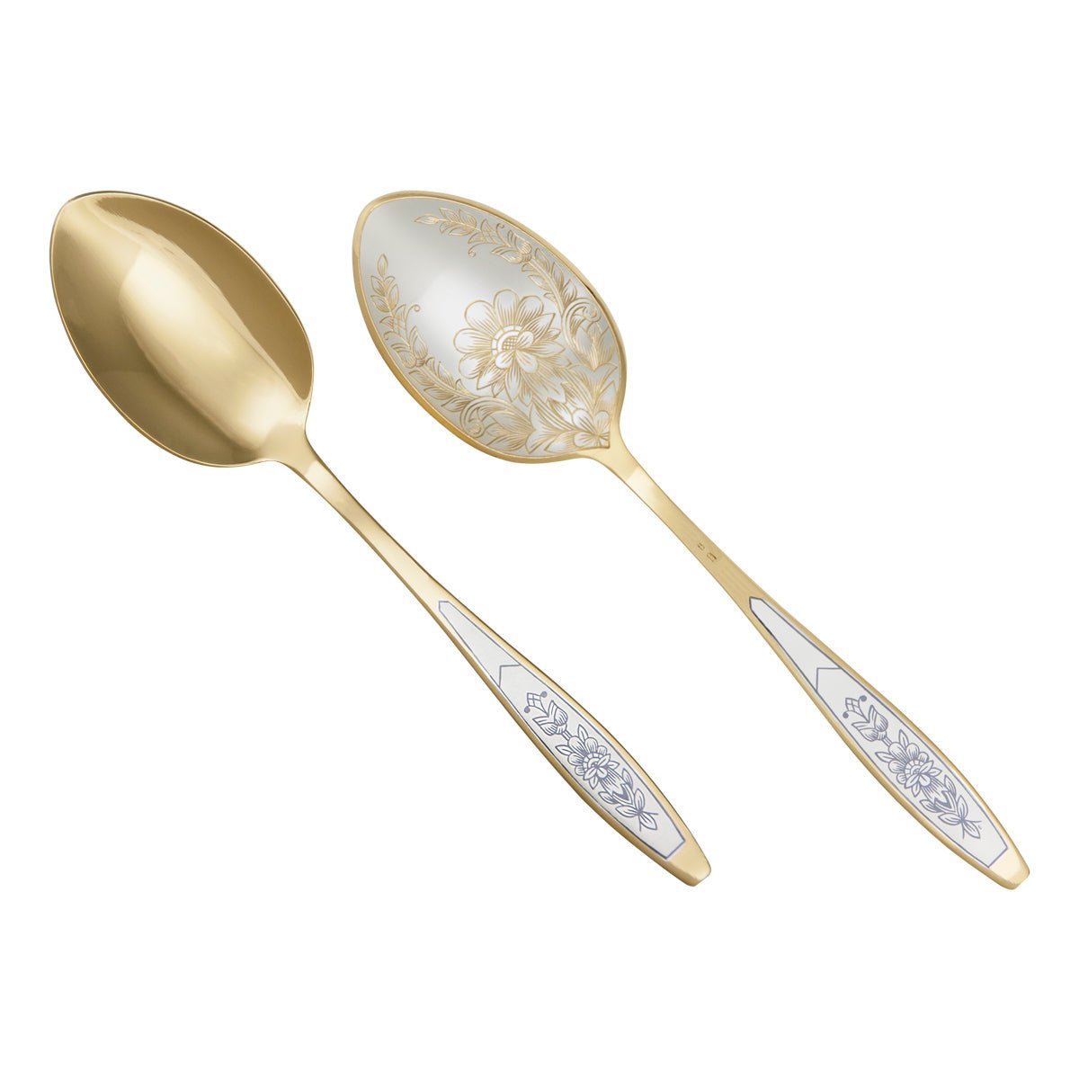 Menülöffel 925 Silber vergoldet Astra Classic