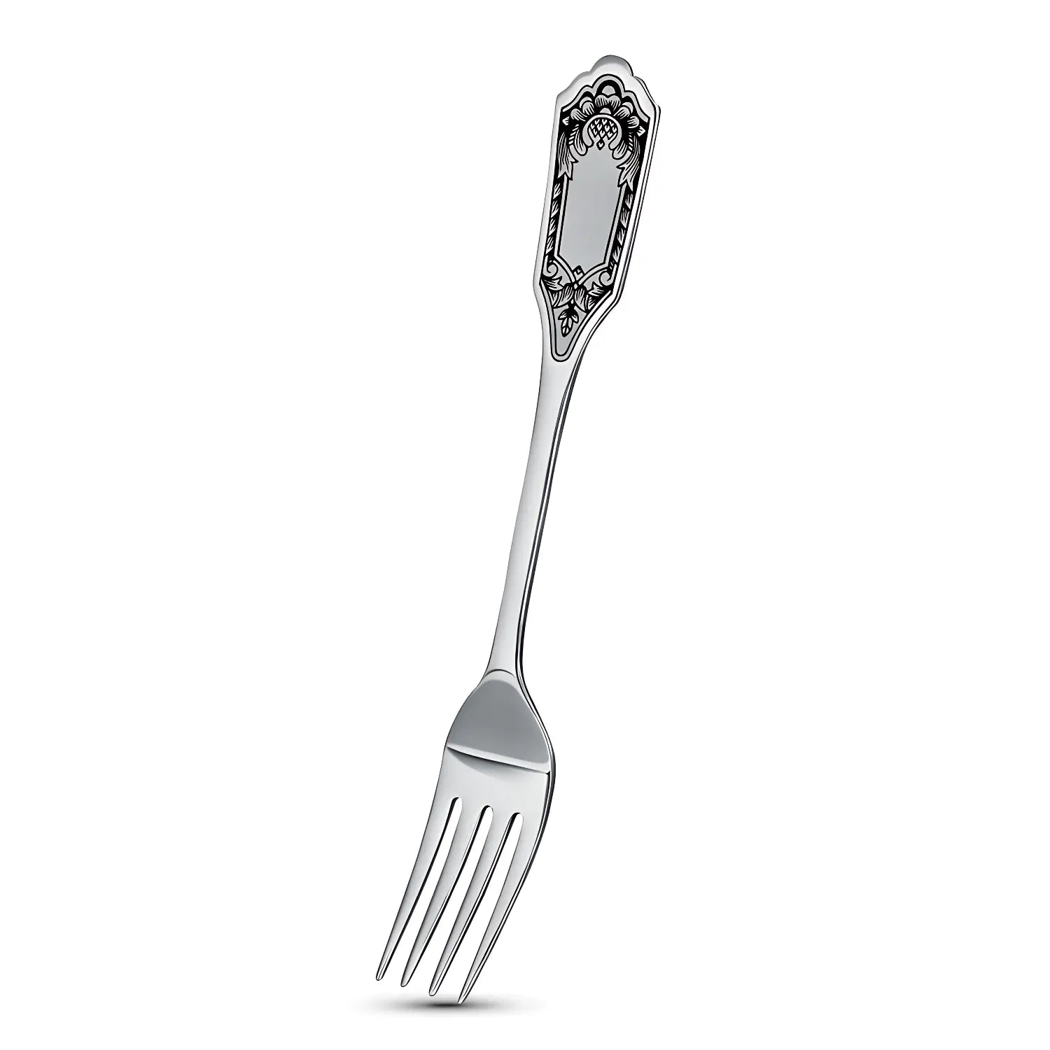 Silberbesteck Set Family – 4 Teile, 925 Silber Niello