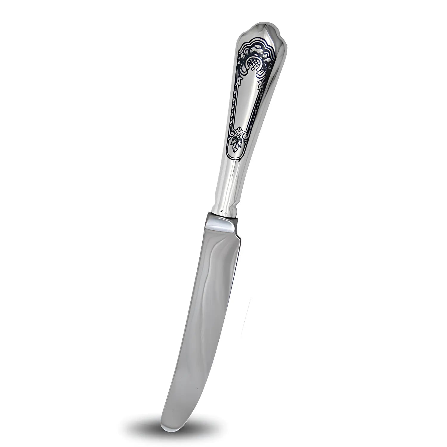 Silberbesteck Set Family – 4 Teile, 925 Silber Niello