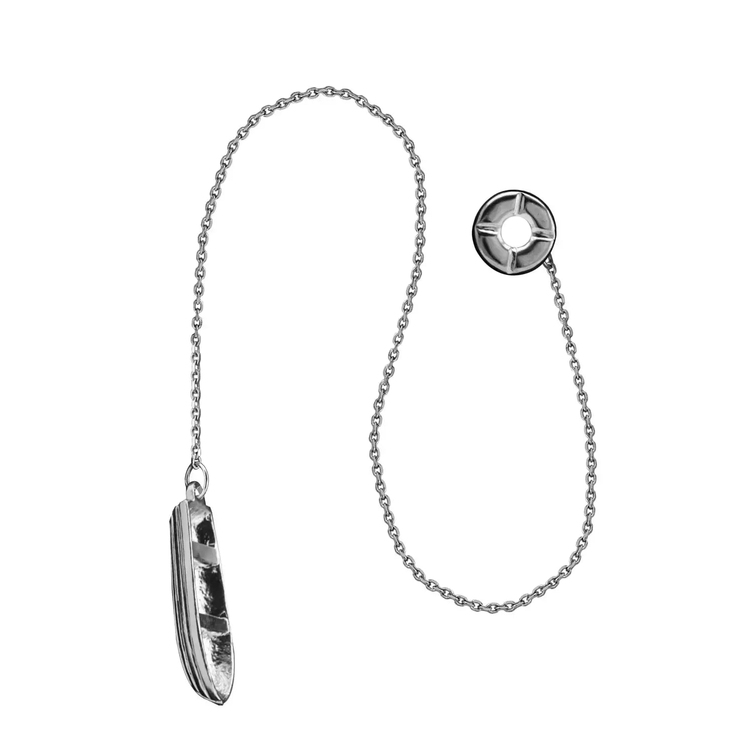 SilberKlar Wasser - Erfrischer an Kette „Boot“