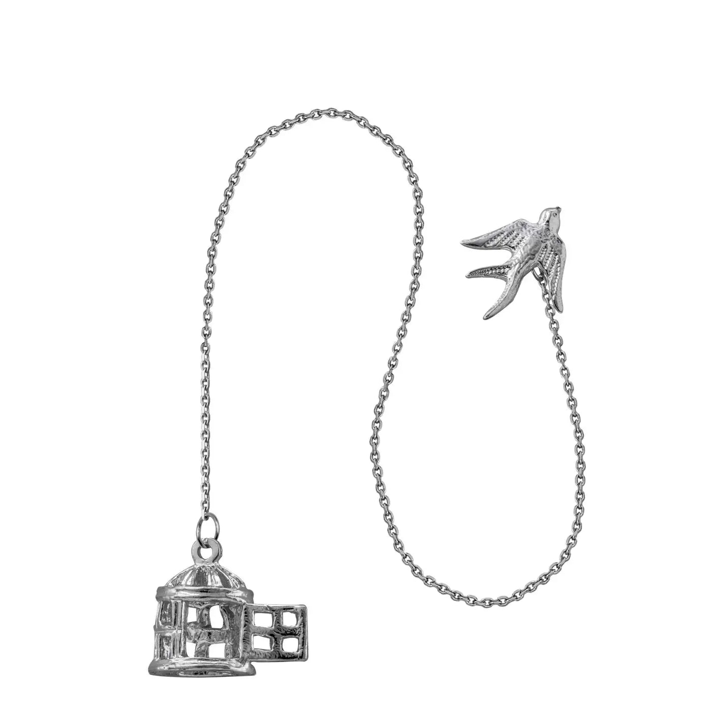 SilberKlar Wasser - Erfrischer an Kette „Freiheit“