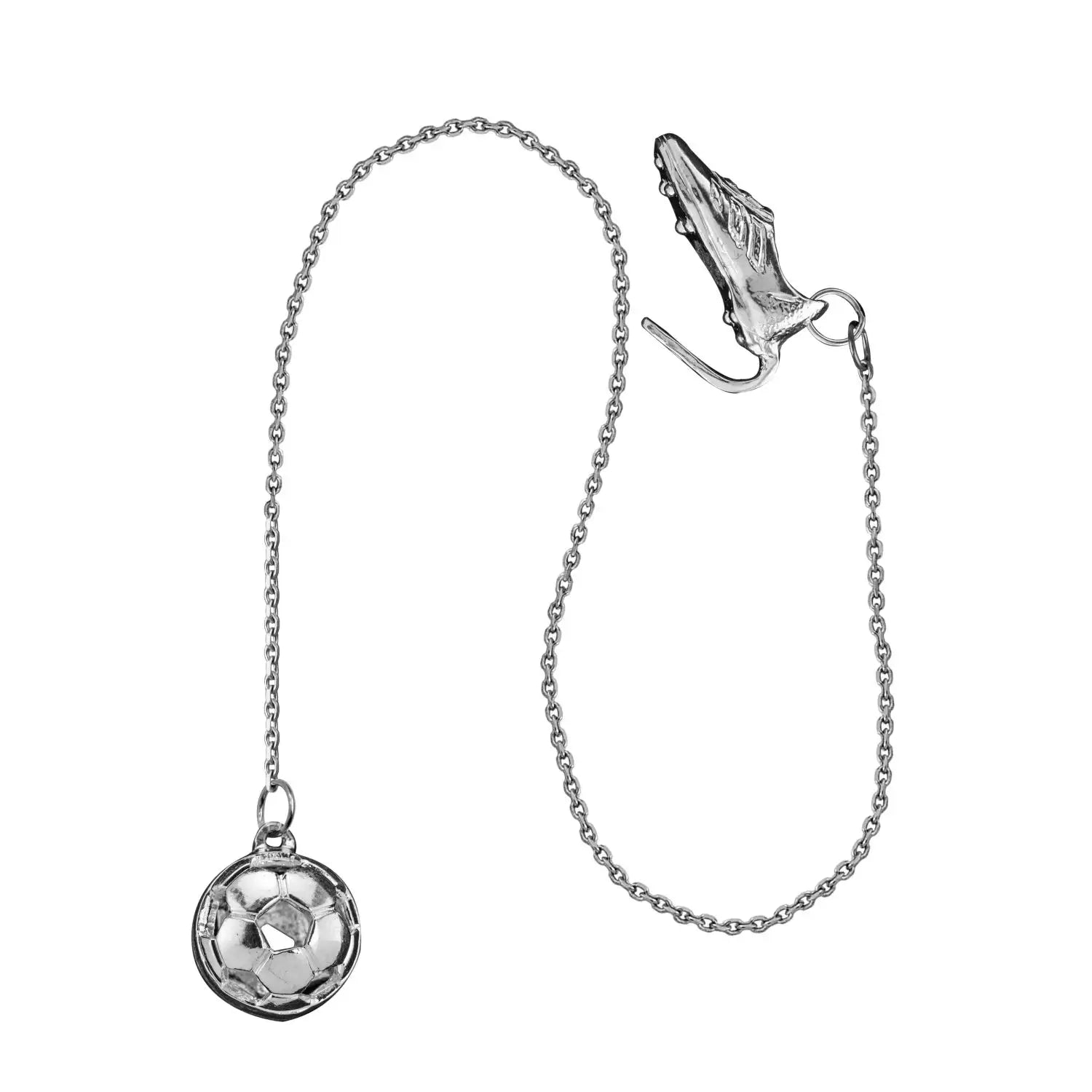 SilberKlar Wasser - Erfrischer an Kette „Fußblall“