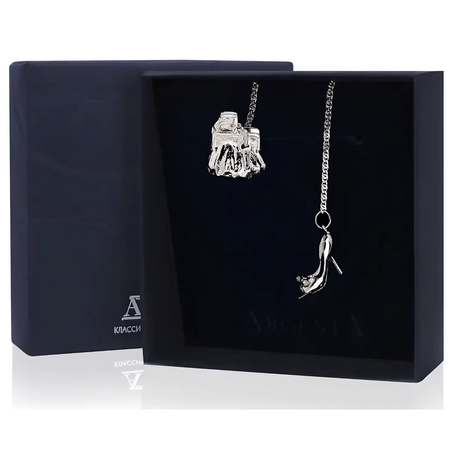 SilberKlar Wasser - Erfrischer an Kette „Für Damen“