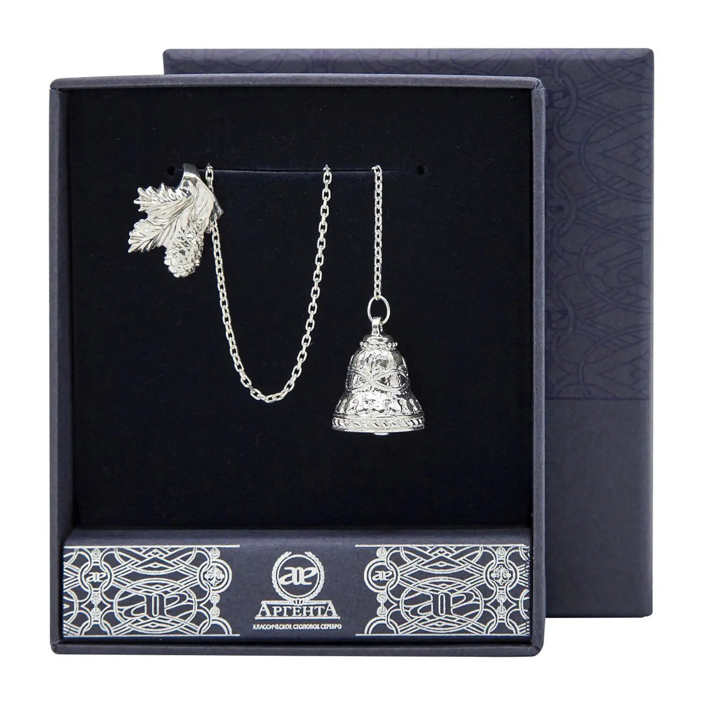 SilberKlar Wasser - Erfrischer an Kette „Glocke“