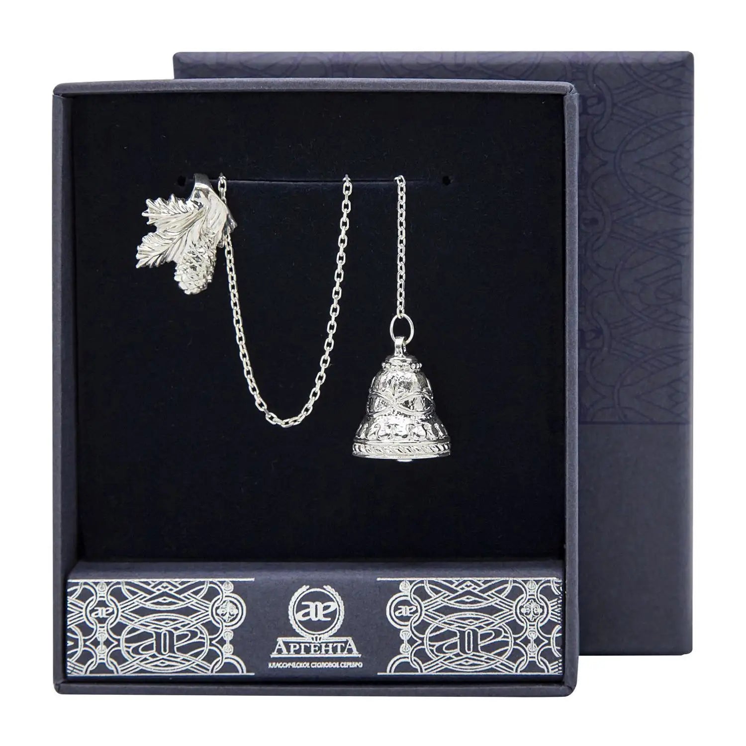 SilberKlar Wasser - Erfrischer an Kette „Glocke“