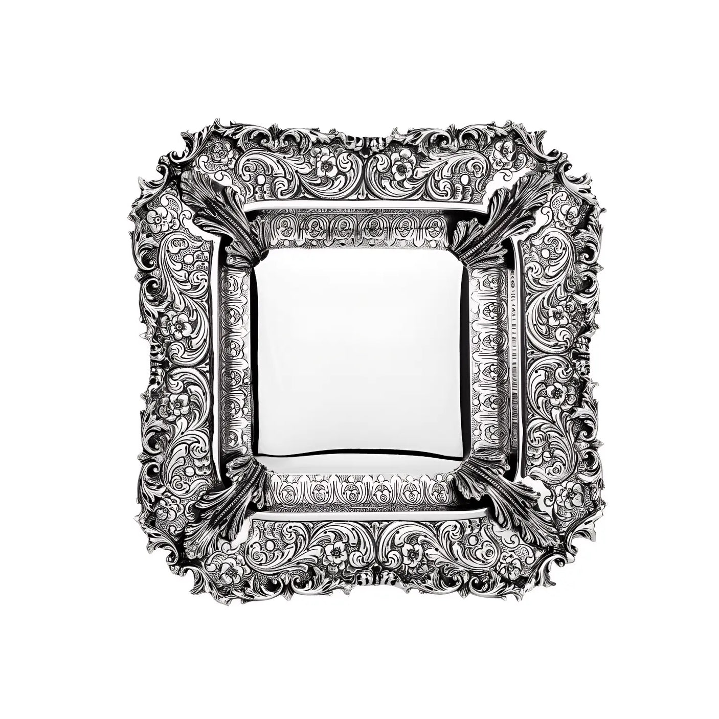 Weinkaraffe & Silbertablett Set 925 Silber Signature