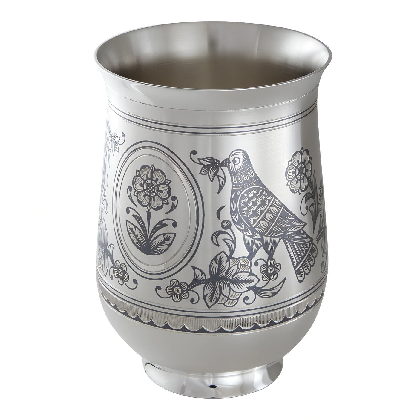 Drinking cup 925 silver bird 280 ml