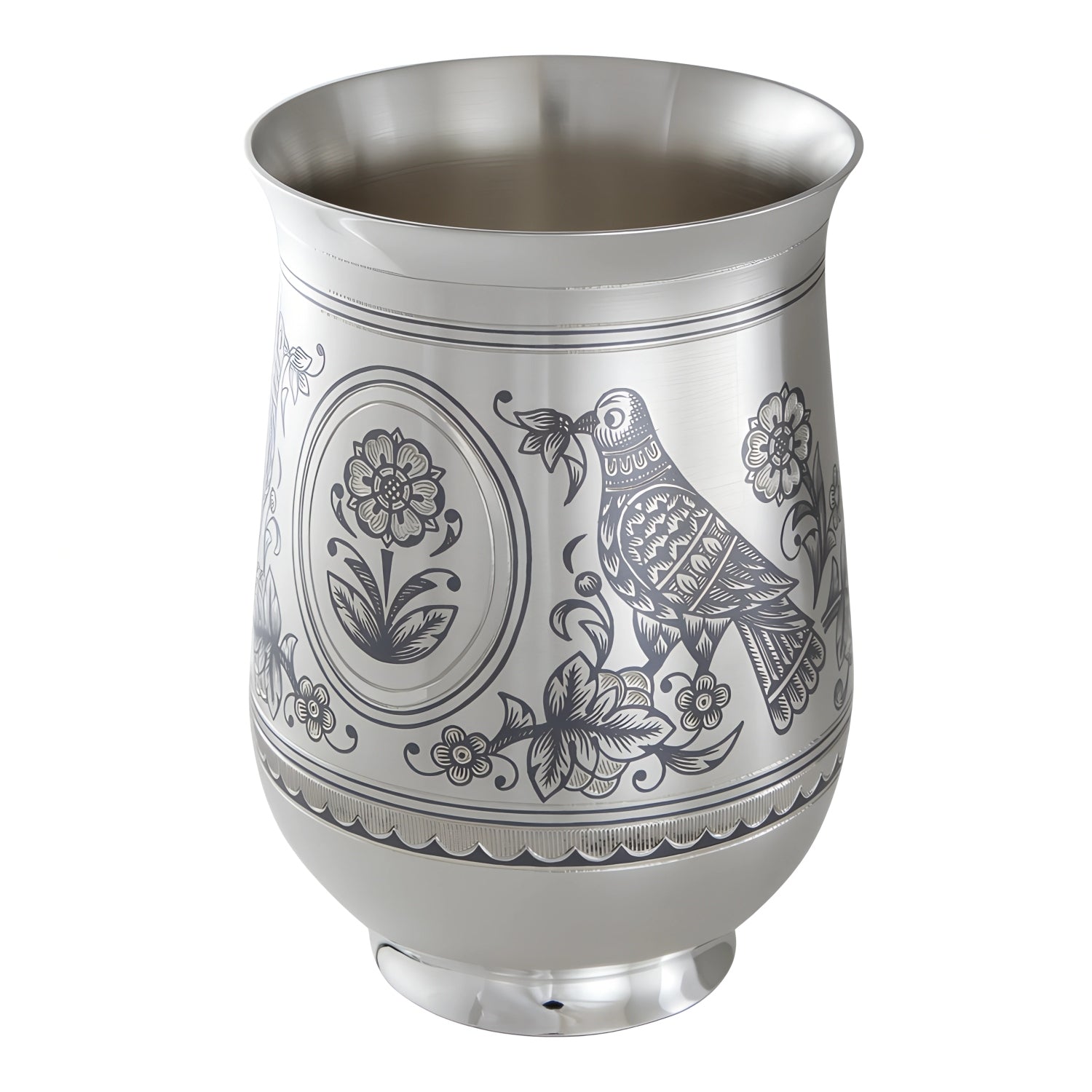 Drinking cup 925 silver bird 280 ml