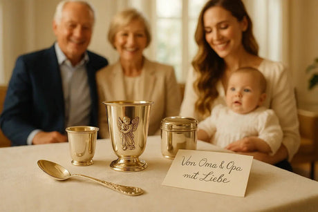 Was schenkt man zur Taufe als Großeltern? - Premium Geschenkideen