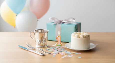 Zum ersten Geburtstag – Silbergeschenke für ein neues Leben - Premium Geschenkideen