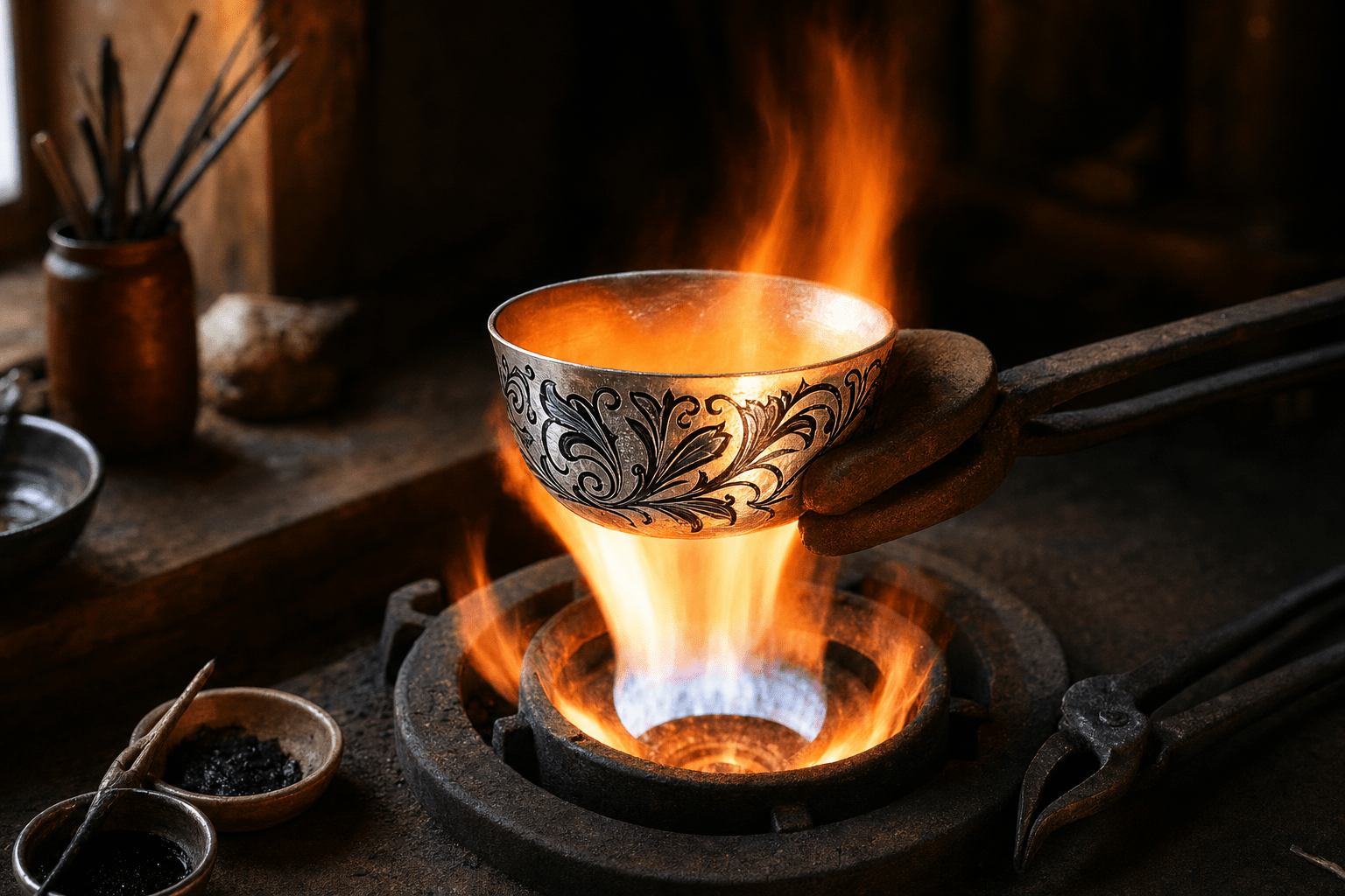Sekret 4 — Die Alchemie: Wie aus vier Bestandteilen Niello wird - Premium Geschenkideen