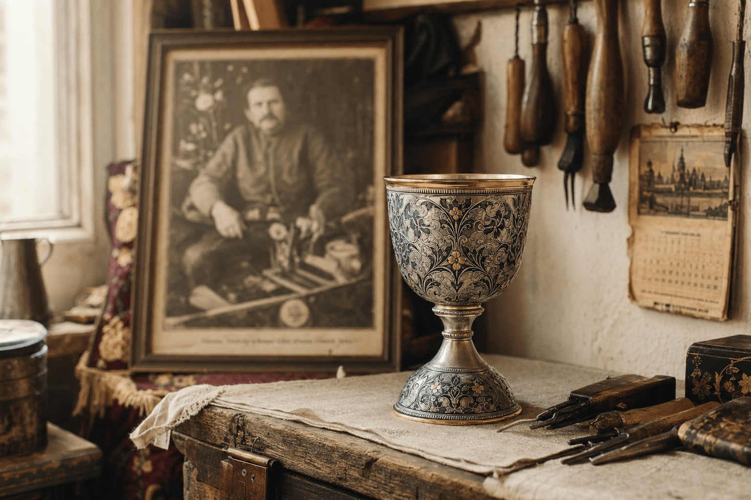Sekret 7 — Die Dynastie: Wie Mikhail Chirkov 1929 die Kunst rettete - Premium Geschenkideen