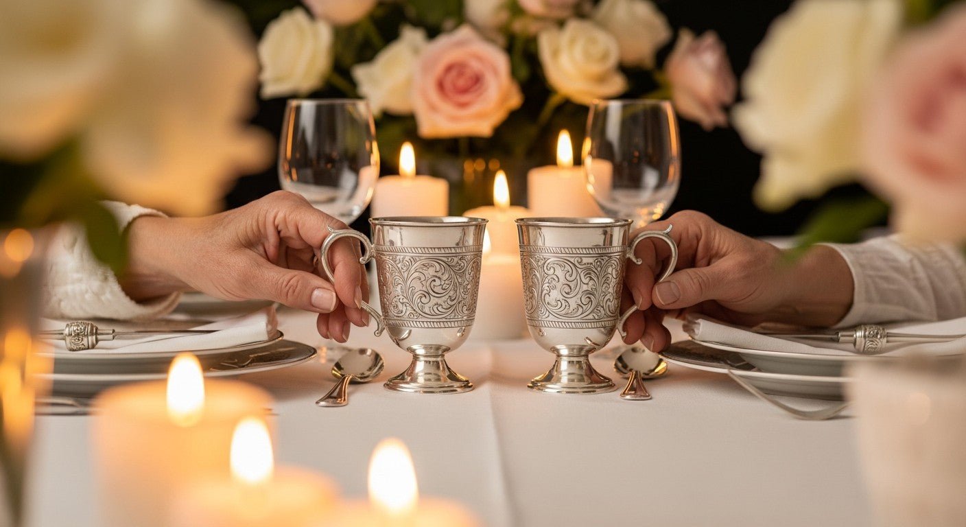 Silberhochzeit Geschenk für Eltern — Was die Kinder dem Paar schenken - Premium Geschenkideen