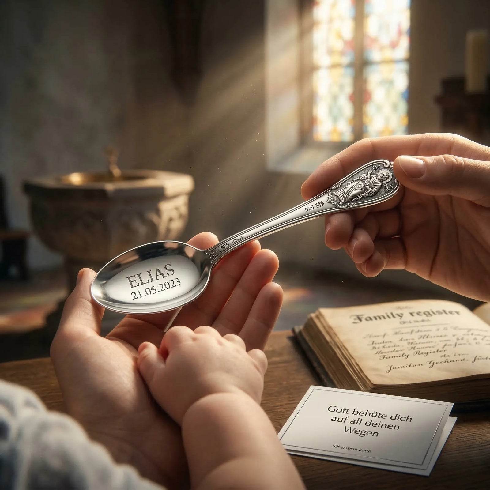 Warum schenkt man einen Löffel zur Taufe? — Tradition, Bedeutung und die schönsten Tauflöffel aus Silber - Premium Geschenkideen