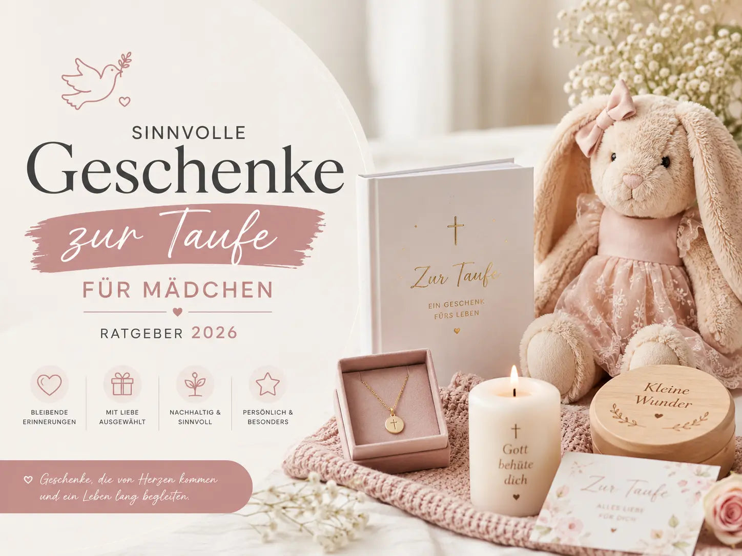 Sinnvolle Taufgeschenke für Mädchen aus 925 Silber zur Taufe 2026 – hochwertige Geschenkideen mit bleibender Erinnerung und persönlicher Bedeutung