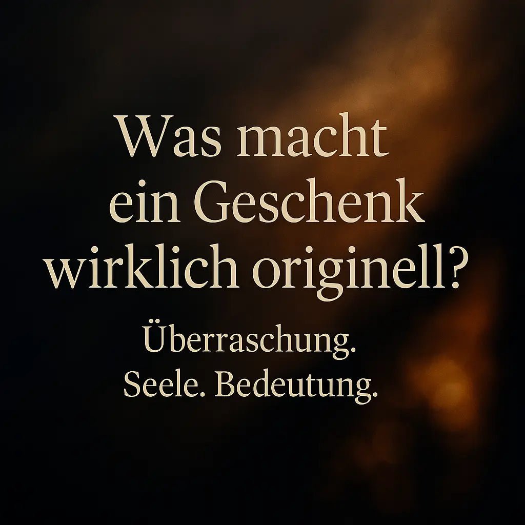 Was macht ein Geschenk wirklich originell? - Premium Geschenkideen