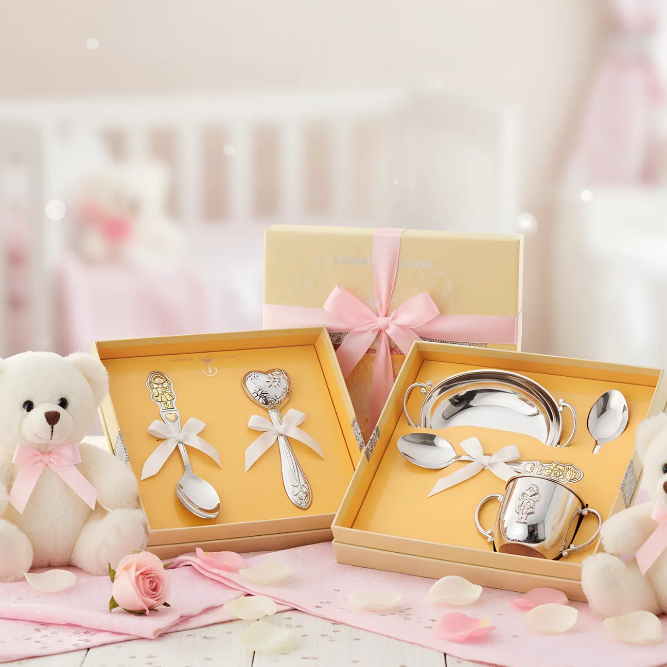 Geschenke für Mädchen aus 925 Silber | Geburt & Taufe - Premium Geschenkideen