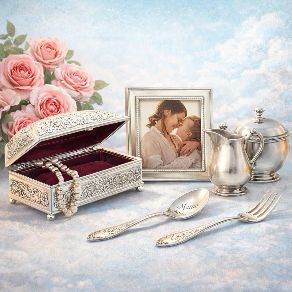 Muttertagsgeschenke aus 925 Silber — handgefertigt & gravierbar - Premium Geschenkideen