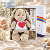 Baby Geschenkset Babylöffel 925 Silber Bunny Junge in der DoDo-Geschenkbox — Lifestyle-Setting