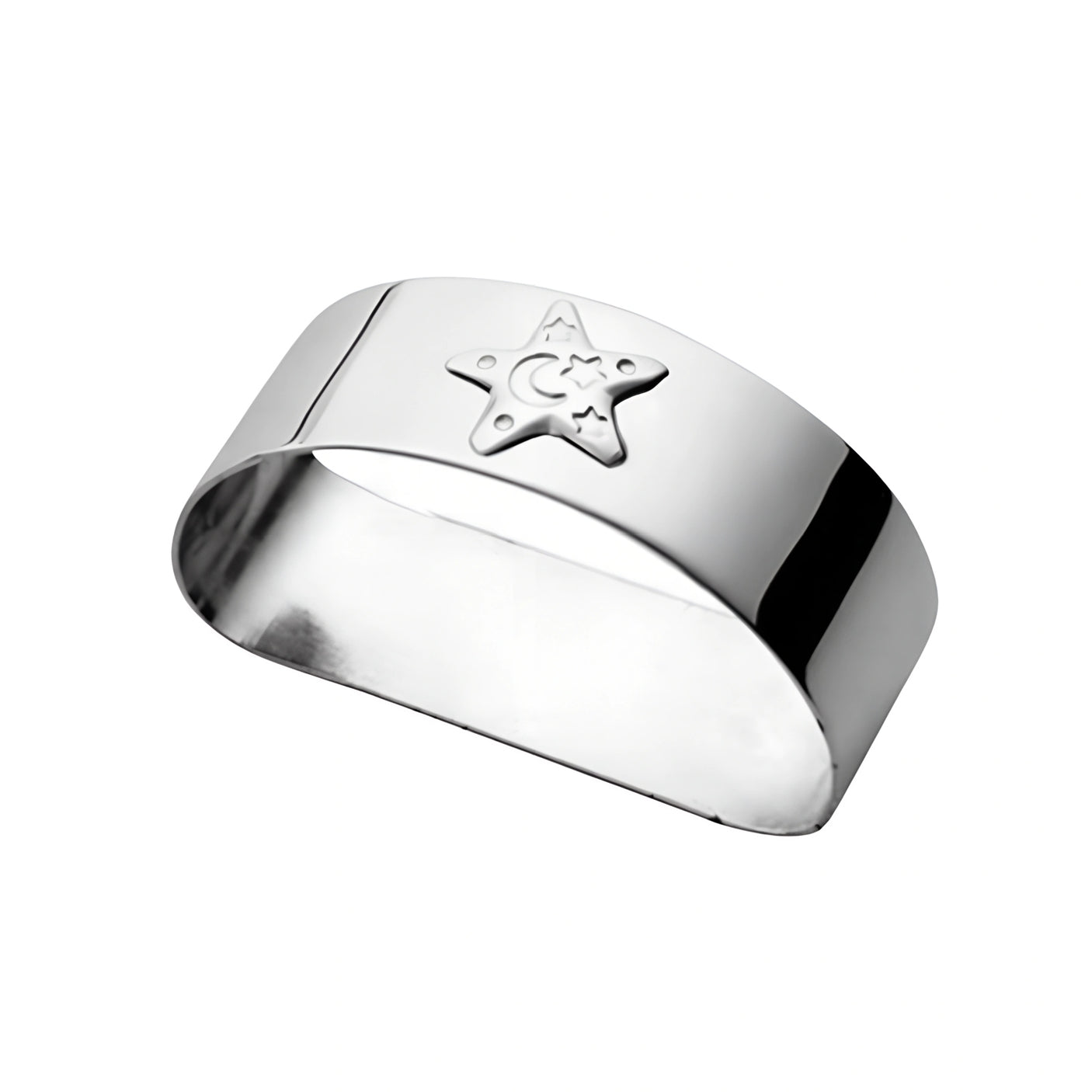 Napkin ring 925 silver star