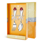 Children's cutlery 925 silver princess 2-piece