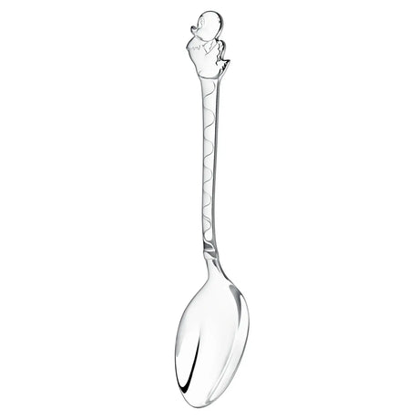 Baby Geschenkset 925 Silber Ente – Babylöffel & Rassel