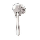 Elegante Babyrassel Silber 925 mit Elefanten-Motiv & Gravur – Hochwertiges Geschenk zur Geburt, Taufe & Babypartys.