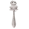 Babyrassel Silber 925 mit niedlichem Frosch-Design – Perfektes Geschenk für Babys zur Geburt & Taufe.