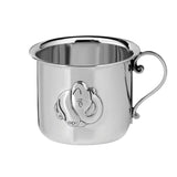 Babytasse mit Henkel 925 Silber Elefant