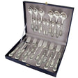 Silberbesteck Set 925 Sterling Silber Family 24-teilig 6 Personen - Premium Geschenkideen