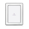 Bilderrahmen 925 Silber Lyon Zaramella — breiter glatt polierter Silberrand mit gerundeten Ecken, Format 13×18 cm, gravierbar, Freisteller