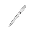 Brieföffner 925 Silber Zaramella — hochglanzpolierter Solo-Brieföffner mit glattem Griff, Freisteller