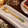 Dessertgabel 925 Silber — Lifestyle-Setting an der gedeckten Tafel