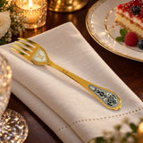 Dessertgabel 925 Silber — Lifestyle-Setting an der gedeckten Tafel