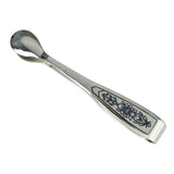 Zuckerzange 925 Silber Astra Black