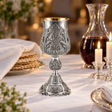 Eliyahu-Becher 925 Silber Signature — Lifestyle-Setting am Sedertisch